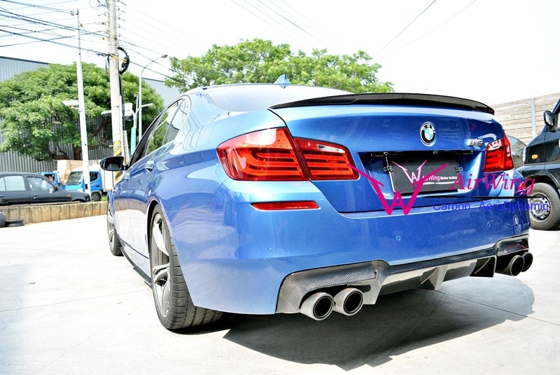 BMW F10 M5 3D carbon rear diffuser 02